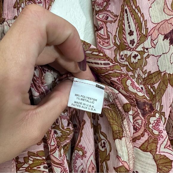 MISA LOS ANGELES Rumi One Shoulder Floral Asymmetrical Dress Size XL - Picture 8 of 10